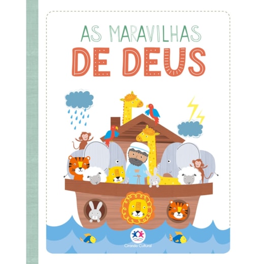 Livro Almofadado pequeno As maravilhas de Deus