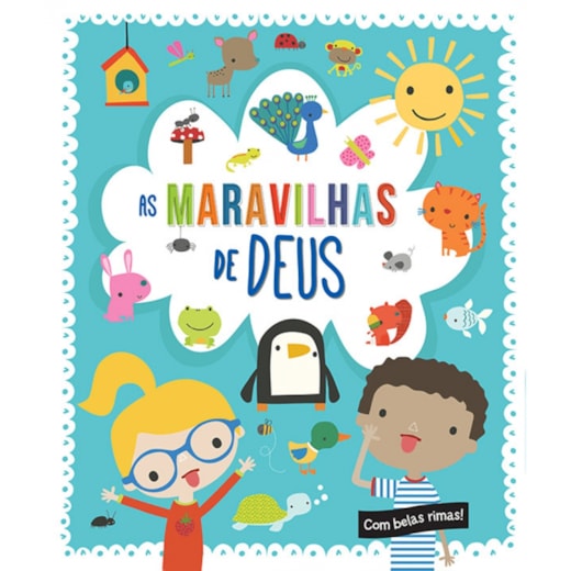 Livro Almofadado pequeno As maravilhas de Deus