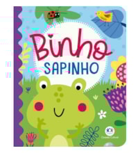 Livro Almofadado pequeno Binho Sapinho