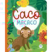 Produto Livro Almofadado pequeno Caco Macaco