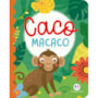 Livro Almofadado pequeno Caco Macaco