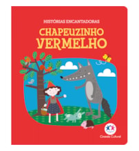 Livro Almofadado pequeno Chapeuzinho Vermelho - Livro almofadado pequeno