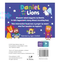 Livro Almofadado pequeno Daniel and The Lions