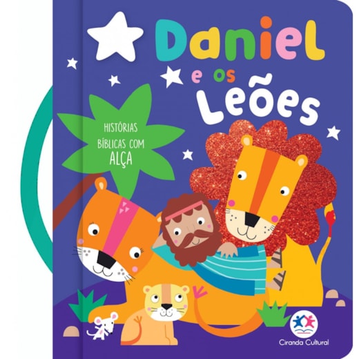 Livro Almofadado pequeno Daniel e os Leões