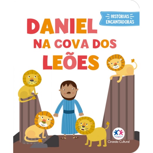 Livro Almofadado pequeno Daniel na cova dos leões - Livro almofadado pequeno