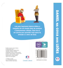 Livro Almofadado pequeno Daniel na cova dos leões - Livro almofadado pequeno