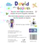 Livro Almofadado pequeno David and Goliath
