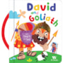 Livro Almofadado pequeno David and Goliath