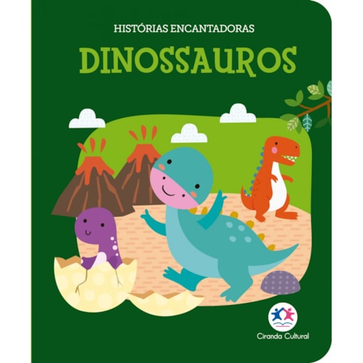 Livro Almofadado pequeno Dinossauros - Livro almofadado pequeno