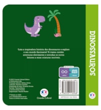 Livro Almofadado pequeno Dinossauros - Livro almofadado pequeno