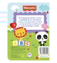 Livro Almofadado pequeno Fisher-Price - Hora de aprender
