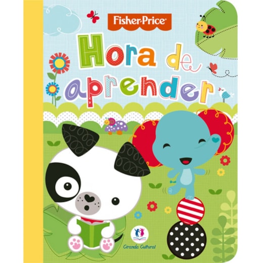Livro Almofadado pequeno Fisher-Price - Hora de aprender