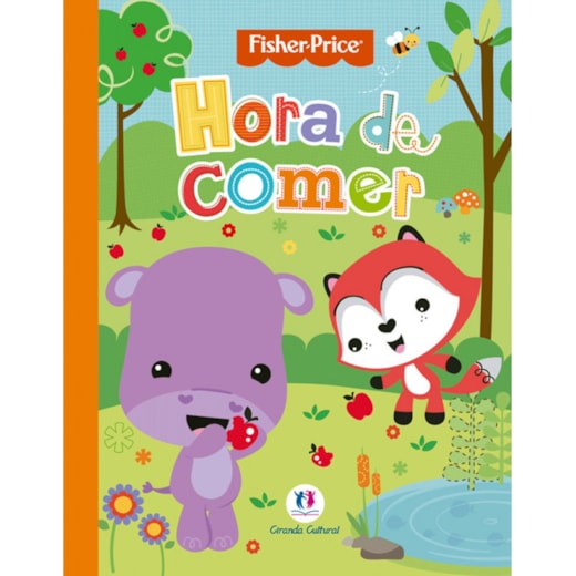 Livro Almofadado pequeno Fisher-Price - Hora de comer