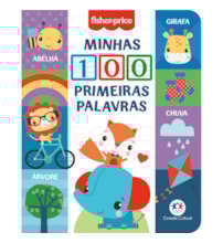 Livro Almofadado pequeno Fisher-price - Minhas 100 primeiras palavras Livro Almofadado pequeno Fisher-price - Minhas 100 primeiras palavras