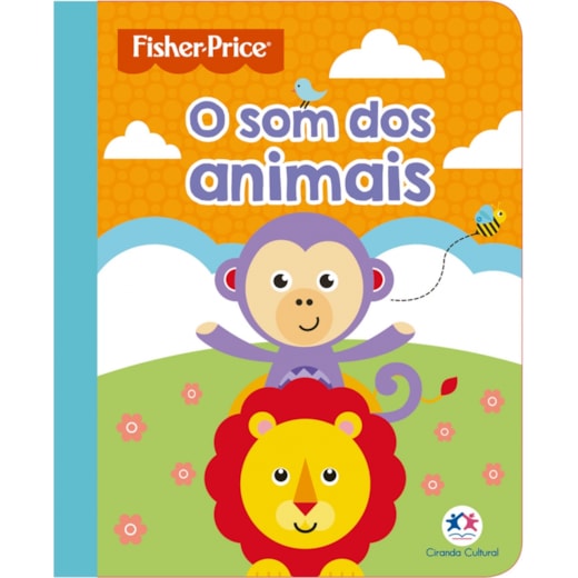 Livro Almofadado pequeno Fisher-Price - O som dos animais