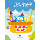 Produto Livro Almofadado pequeno Galinha Pintadinha Mini - Festa dos balões