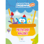 Livro Almofadado pequeno Galinha Pintadinha Mini - Festa dos balões