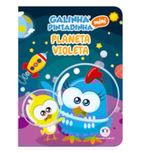Livro Almofadado pequeno Galinha Pintadinha Mini - Planeta Violeta