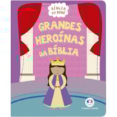 Produto Livro Almofadado pequeno Grandes heroínas da Bíblia
