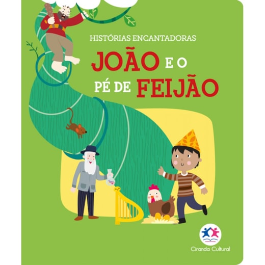 Livro Almofadado pequeno João e o pé de feijão - Livro almofadado pequeno