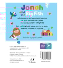 Livro Almofadado pequeno Jonah and the Big Fish