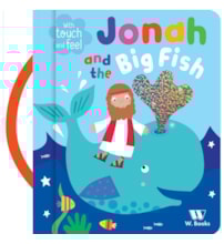 Livro Almofadado pequeno Jonah and the Big Fish