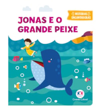 Livro Almofadado pequeno Jonas e o grande peixe - Livro almofadado pequeno
