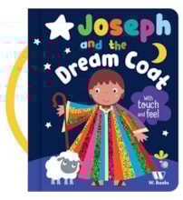 Livro Almofadado pequeno Joseph and The Dream Coat