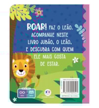 Livro Almofadado pequeno Jubão Leão