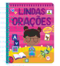 Livro Almofadado pequeno Lindas orações para meninas