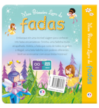 Livro Almofadado pequeno Meu primeiro livro de fadas