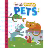 Produto Livro Almofadado pequeno Meus queridos pets: amigos do quintal