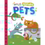 Livro Almofadado pequeno Meus queridos pets: amigos do quintal