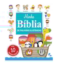 Livro Almofadado pequeno Minha Bíblia de palavras ilustradas