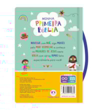 Livro Almofadado pequeno Minha primeira Bíblia