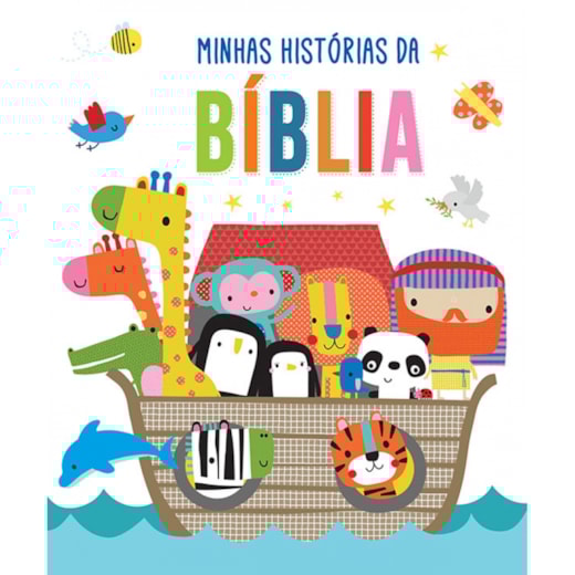 Livro Almofadado pequeno Minhas histórias da Bíblia