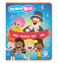 Livro Almofadado pequeno Mundo Bita - Uma banda especial