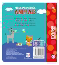 Livro Almofadado pequeno My first 100 animals