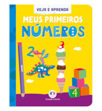 Livro Almofadado pequeno My first 100 numbers