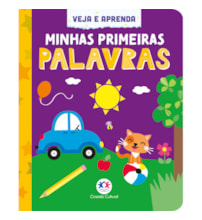 Livro Almofadado pequeno My first 100 words