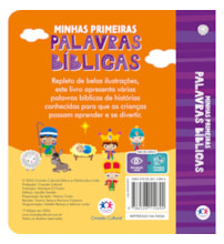 Livro Almofadado pequeno My first Bible - picture books
