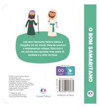 Livro Almofadado pequeno O bom samaritano - Livro almofadado pequeno