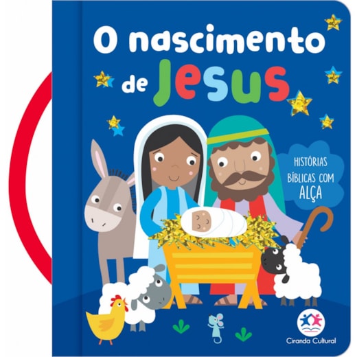 Livro Almofadado pequeno O Nascimento de Jesus