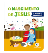 Livro Almofadado pequeno O nascimento de Jesus - Livro almofadado pequeno