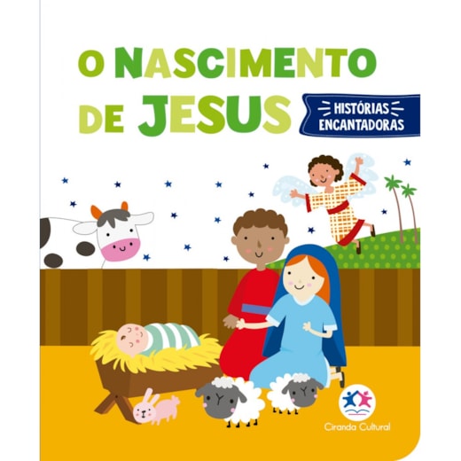 Livro Almofadado pequeno O nascimento de Jesus - Livro almofadado pequeno