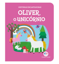 Livro Almofadado pequeno Oliver, o unicórnio - Livro almofadado pequeno