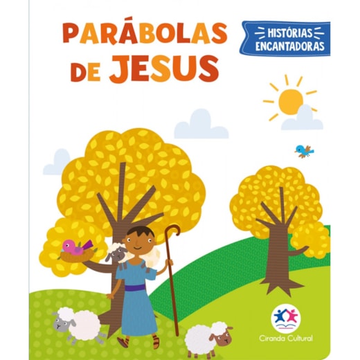 Livro Almofadado pequeno Parábolas de Jesus - Livro almofadado pequeno