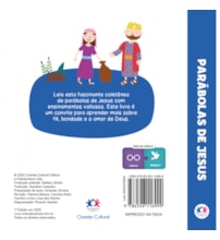 Livro Almofadado pequeno Parábolas de Jesus - Livro almofadado pequeno