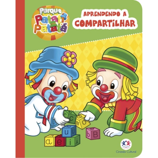 Livro Almofadado pequeno Patati Patatá - Aprendendo a compartilhar