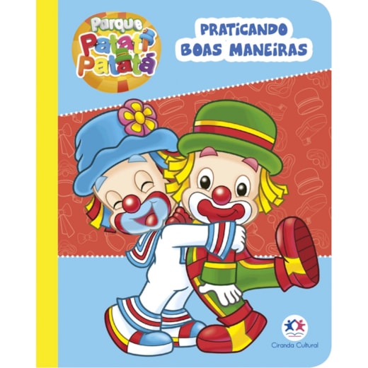 Livro Almofadado pequeno Patati Patatá - Praticando boas maneiras